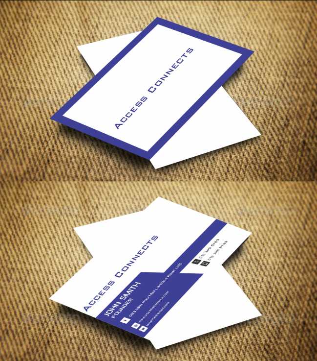 Business Card Design by AwsomeD for Access Connects | Design #3326172