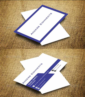 Business Card Design by AwsomeD for Access Connects | Design: #3326172