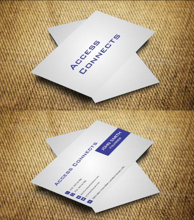 Business Card Design by AwsomeD for Access Connects | Design #3326176