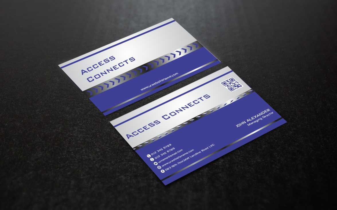 Business Card Design by AwsomeD for Access Connects | Design #3326177