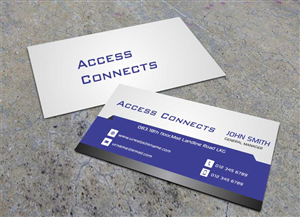 Business Card Design by AwsomeD for Access Connects | Design: #3326178