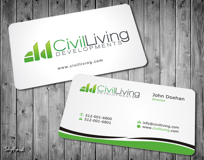 Business Card Design by SKYdesign for this project | Design #823563
