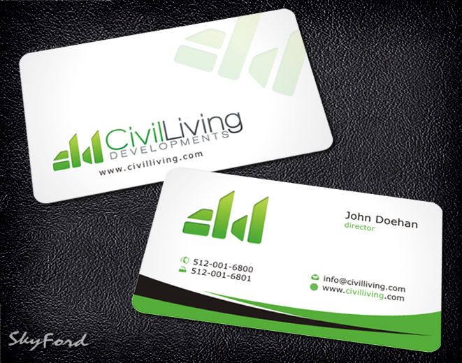 Business Card Design by SKYdesign for this project | Design #823564