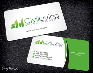 Business Card Design by SKYdesign for this project | Design: #823572
