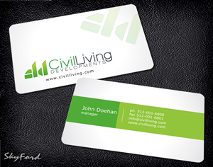 Business Card Design by SKYdesign for this project | Design: #823573
