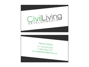 Business Card Design by green for this project | Design: #818009