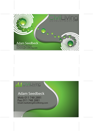 Business Card Design by FrostByte