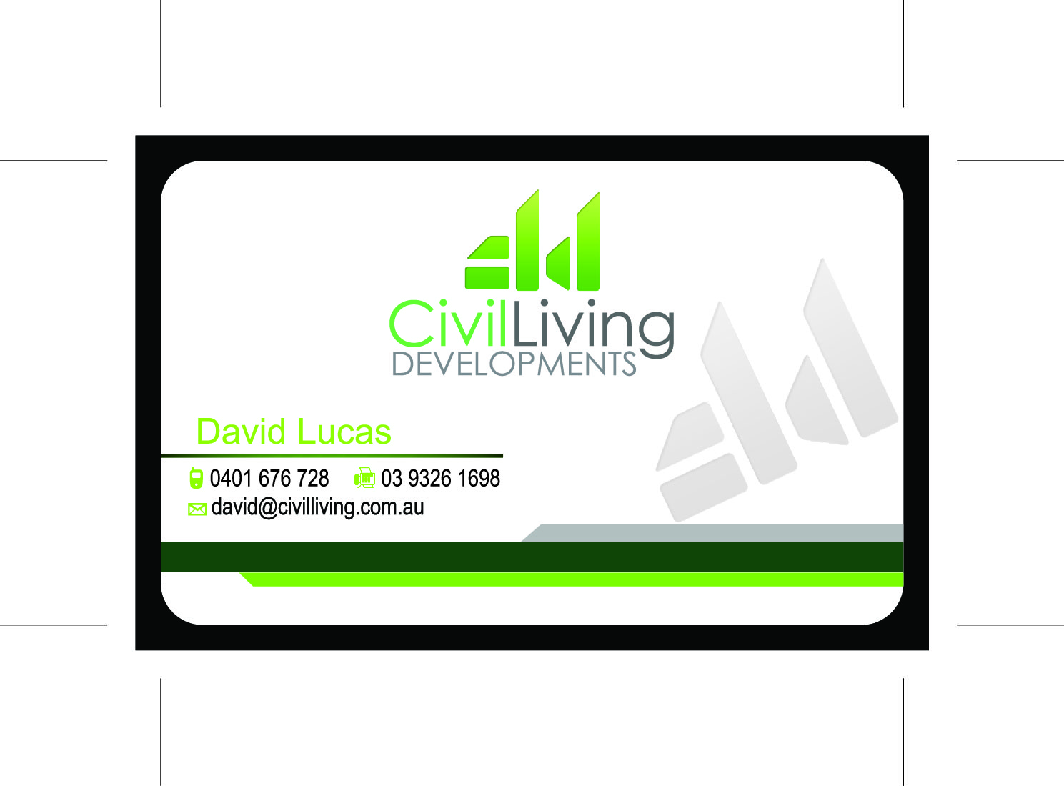 Diseño de Tarjeta de Presentación por Sarmishtha Chattopadhyay_loginchange para este proyecto | Diseño #844775