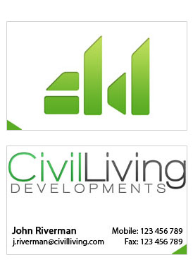 Business Card Design by pollykc