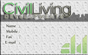 Business Card Design by lexzios