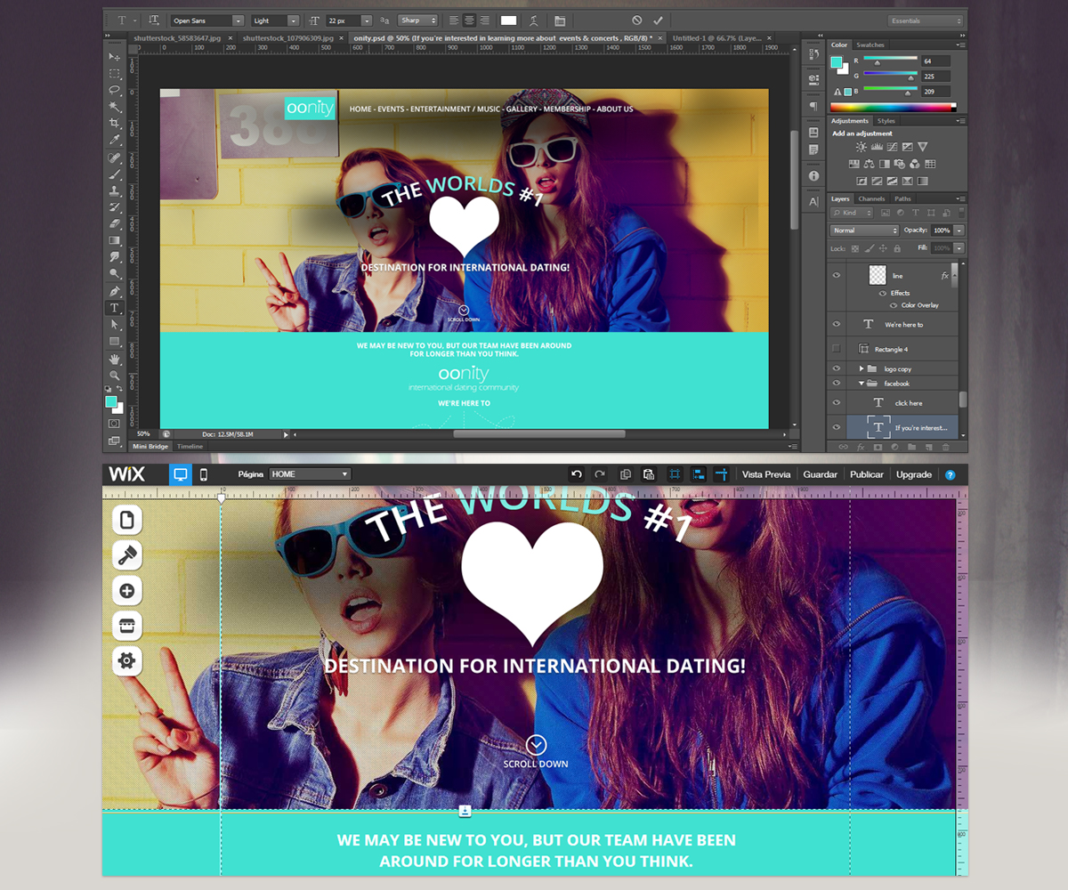 Web Design by elnapoles for Customer | Design #3387399