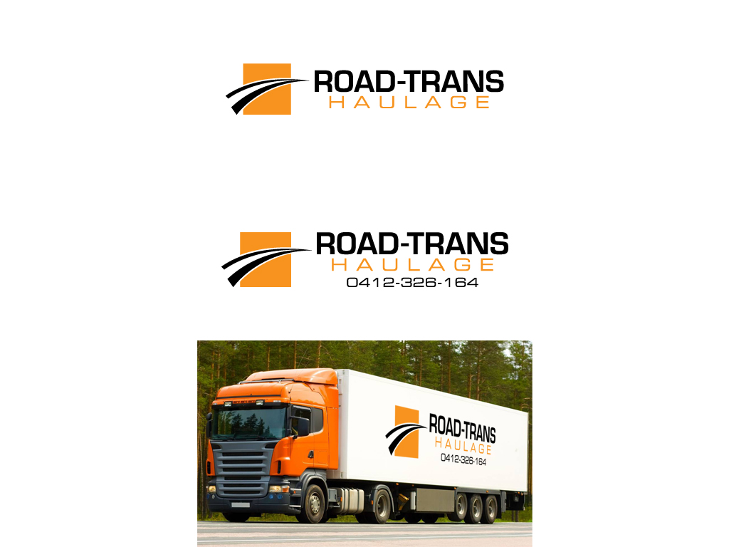 Logo Design by damakyjr for Road-Trans Haulage | Design #838207