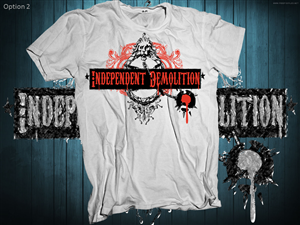 T-Shirt-Design von Honey Pandya für Independent demolition  | Design: #3385155