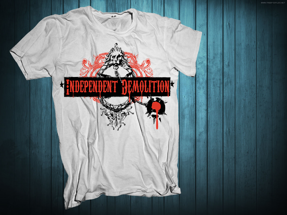 T-shirt Design by Honey Pandya for Independent demolition  | Design #3385160