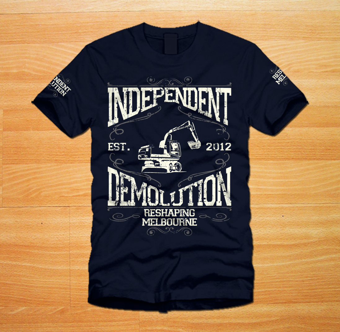 T-Shirt-Design von Emmanuel für Independent demolition  | Design #3372240