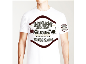T-shirt Design by acjalanna for Independent demolition  | Design: #3362713