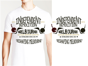 T-shirt Design by acjalanna for Independent demolition  | Design: #3362750