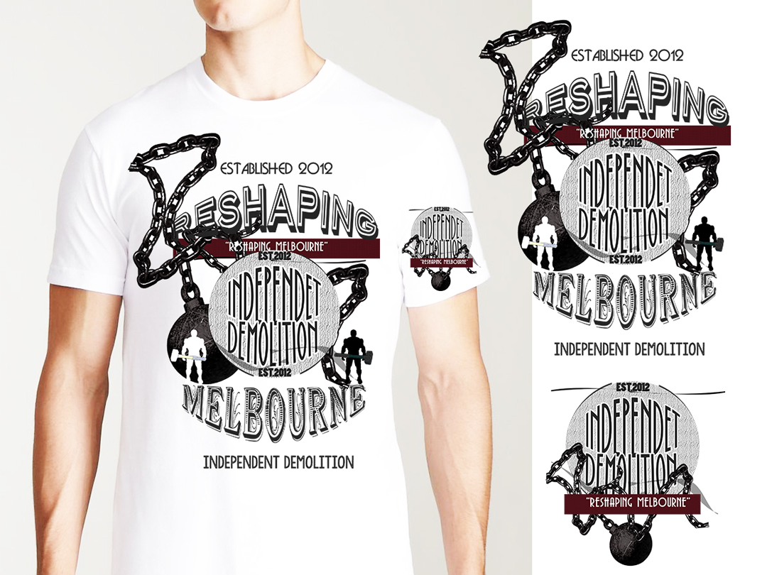 Diseño de Camiseta por acjalanna para Independent demolition  | Diseño #3386539