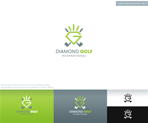 Diamond Golf International | Logo Design by Anhlee