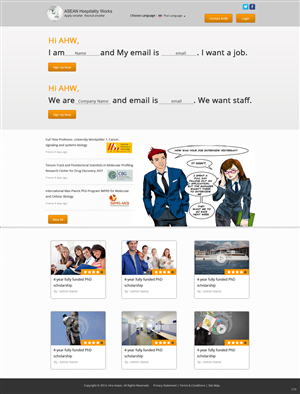 Web Design by pb for this project | Design: #3348392