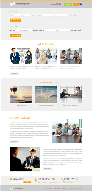 Web Design by pb for this project | Design: #3348396