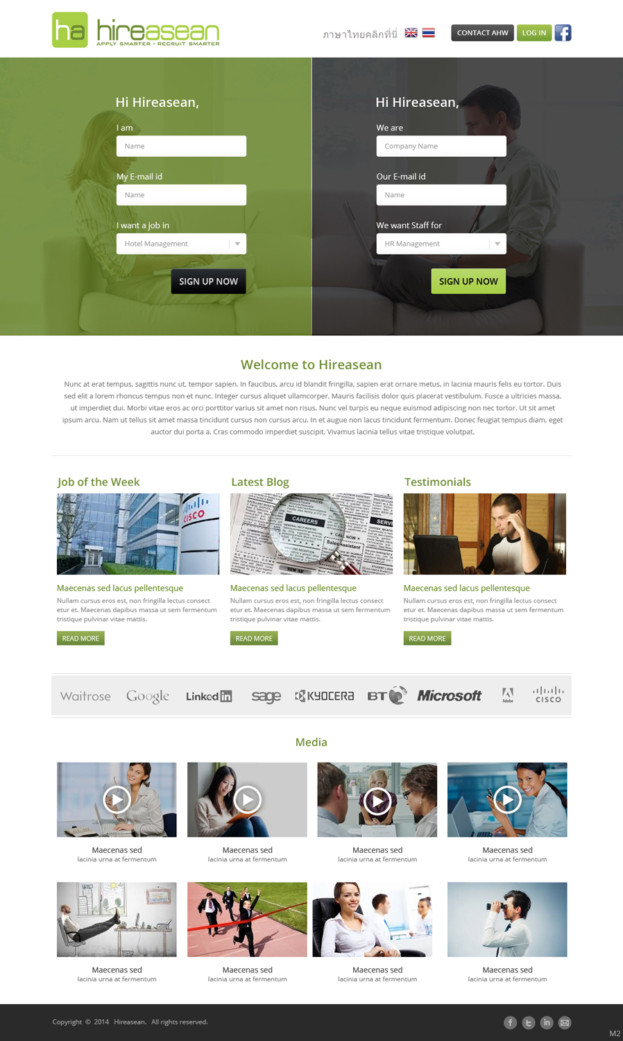 Web Design by pb for this project | Design: #3348401