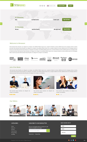 Web Design by pb for this project | Design: #3352890