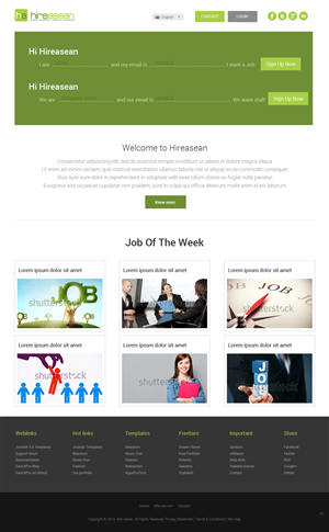 Web Design by pb for this project | Design: #3352920