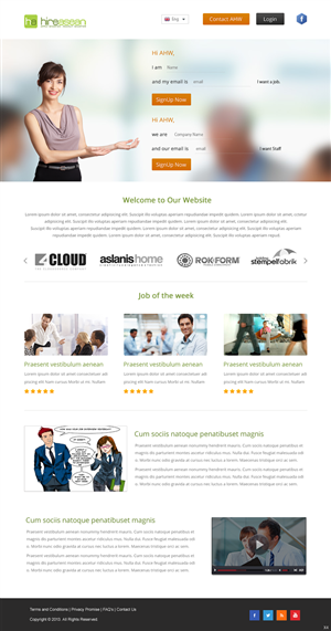 Web Design by pb for this project | Design: #3355432