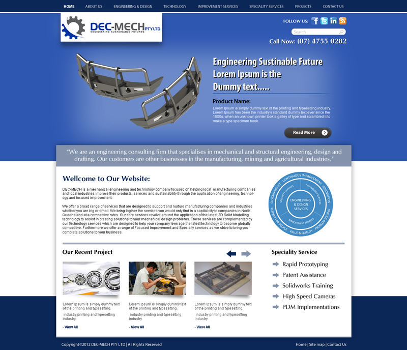 Web Design by Kreative Ideaz for this project | Design #847317