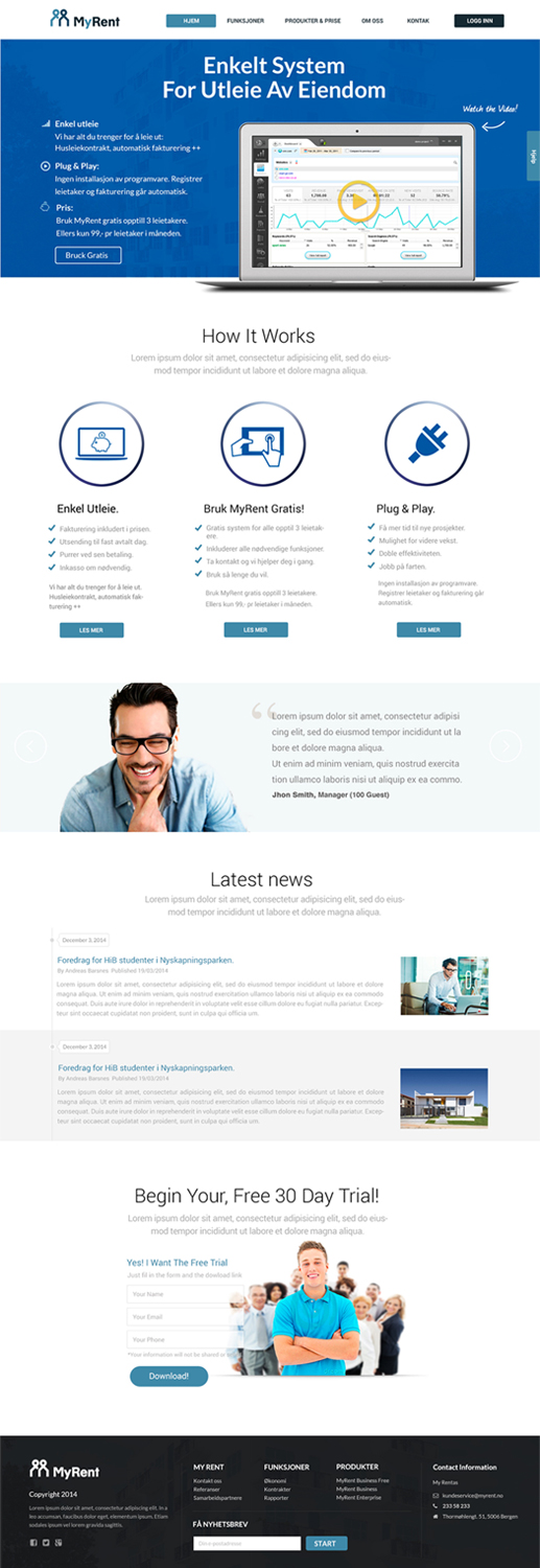 Web-Design von Pabloravel für MyRent | Design: #3369731