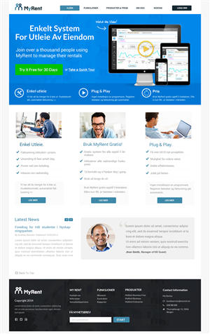 Web-Design von Pabloravel für MyRent | Design: #3375779