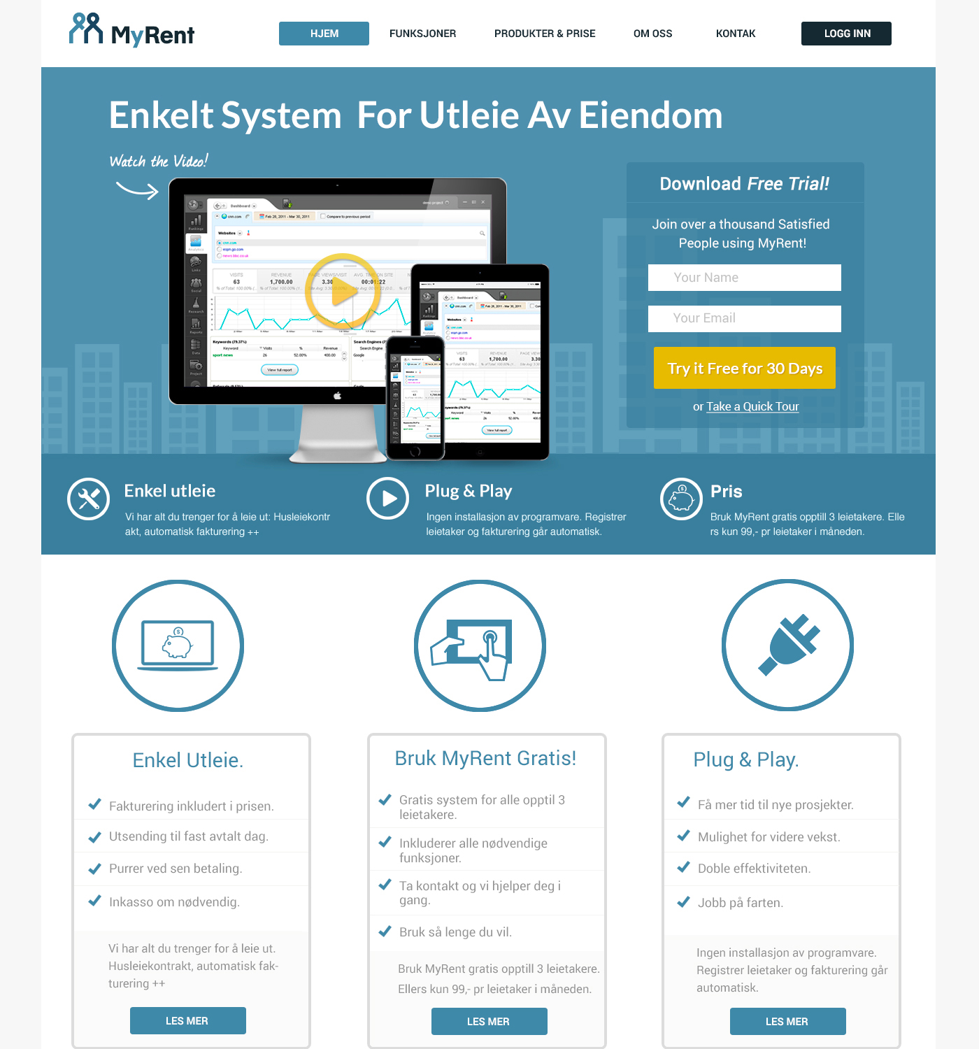 Web Design by Pabloravel for MyRent | Design #3381818