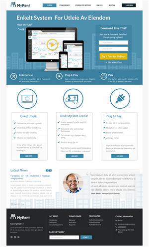 Web-Design von Pabloravel für MyRent | Design: #3381820