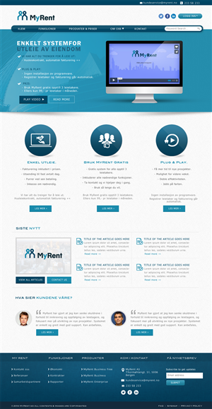 Web-Design von JM für MyRent | Design: #3409626