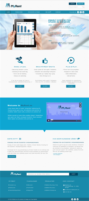 Web-Design von JM für MyRent | Design: #3410295