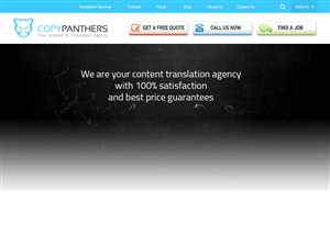 Web Design by avarion for Panter Tercumanlik | Design #3356280