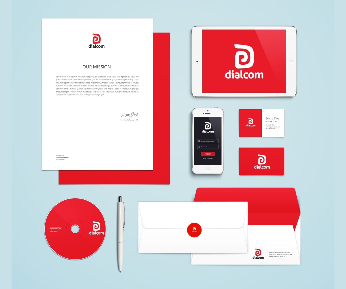 Logo Design by maverick for Dialcom, Inc. | Design #3341448