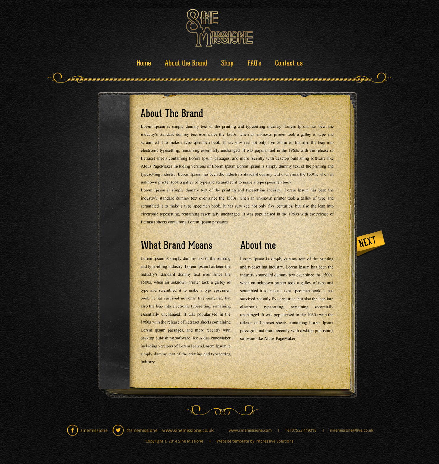 Web Design by Impressive Solutions for this project | Design #3415386
