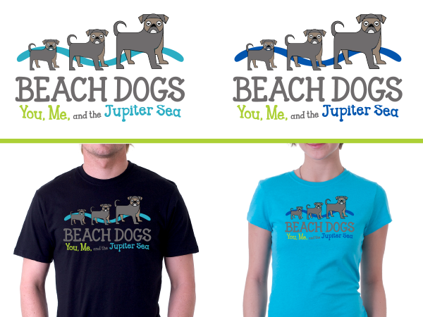 Logo Design by marty1950 for Beach Dogs | Design #3394390