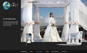 Live International Wedding Broadcasting flyer