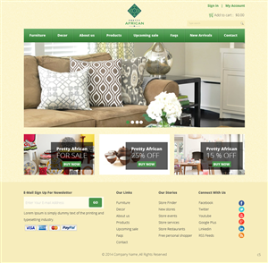 Web Design by pb for this project | Design: #3368590