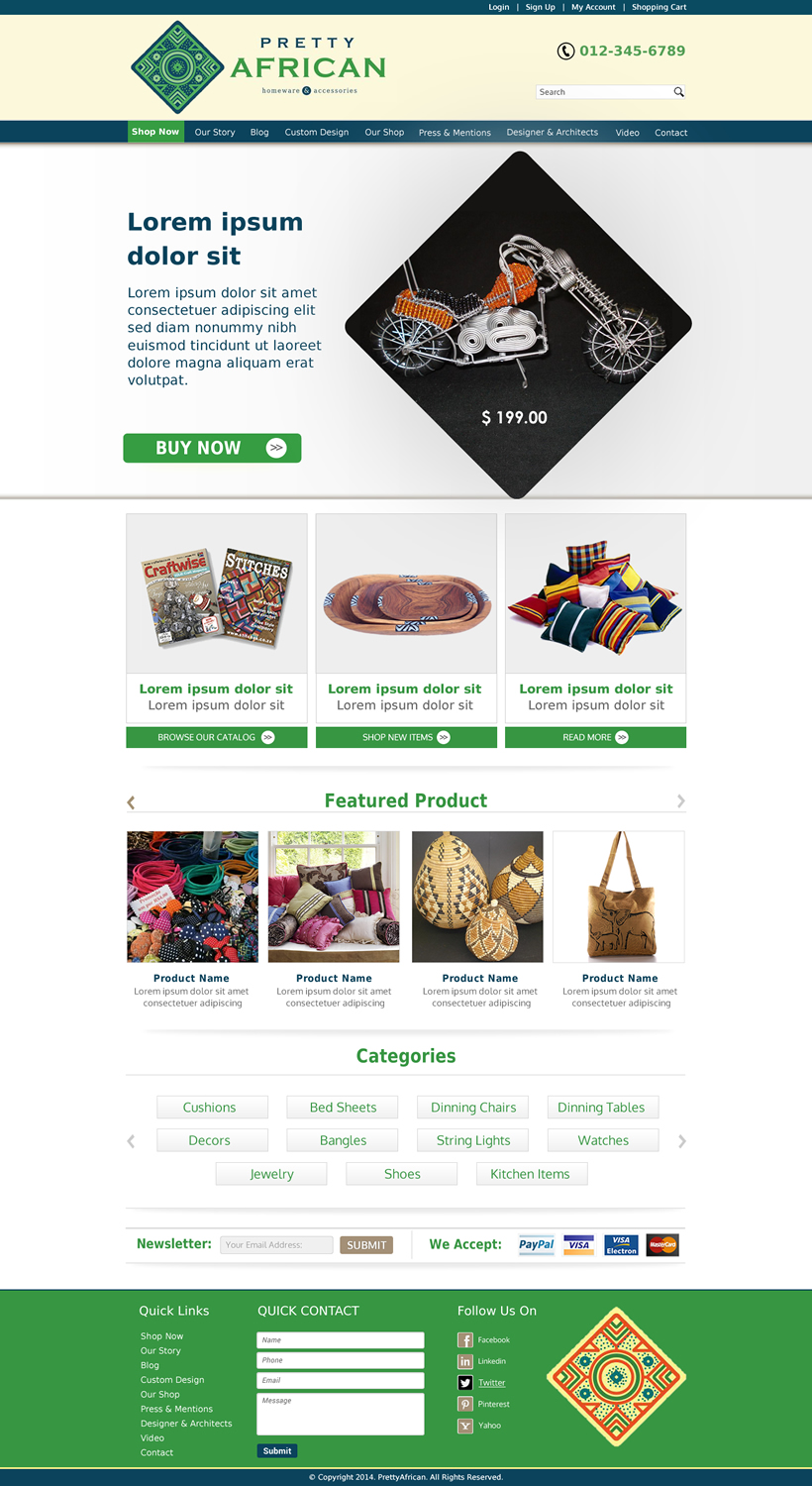 Web Design by Sbss for this project | Design #3390230