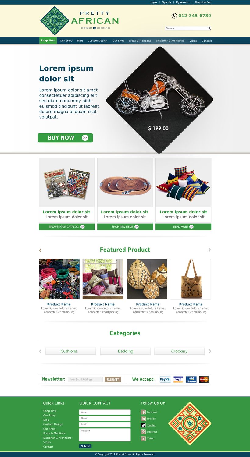 Web Design by Sbss for this project | Design #3390245