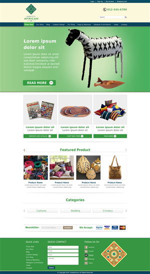 Web Design by Sbss for this project | Design: #3390259
