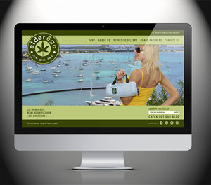 Wordpress Design by Hunter's.Graphics for this project | Design #3348107