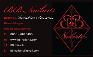 BB Nailarts - Business Card Design | Business Card Design by Tony Walker Graphics Limited