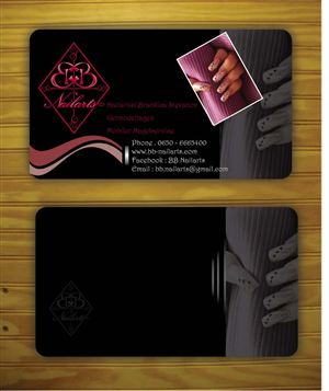 BB Nailarts - Business Card Design | Visitenkarten-Design von Sbss