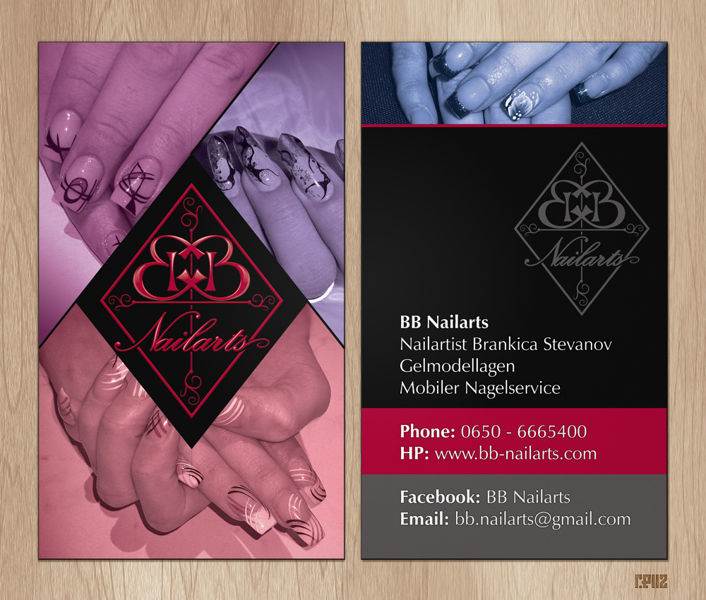Business Card Design by reiiz for this project | Design #837147
