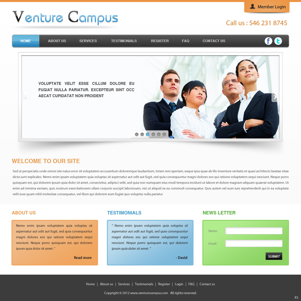 Diseño Wordpress por pb para este proyecto | Diseño #832212